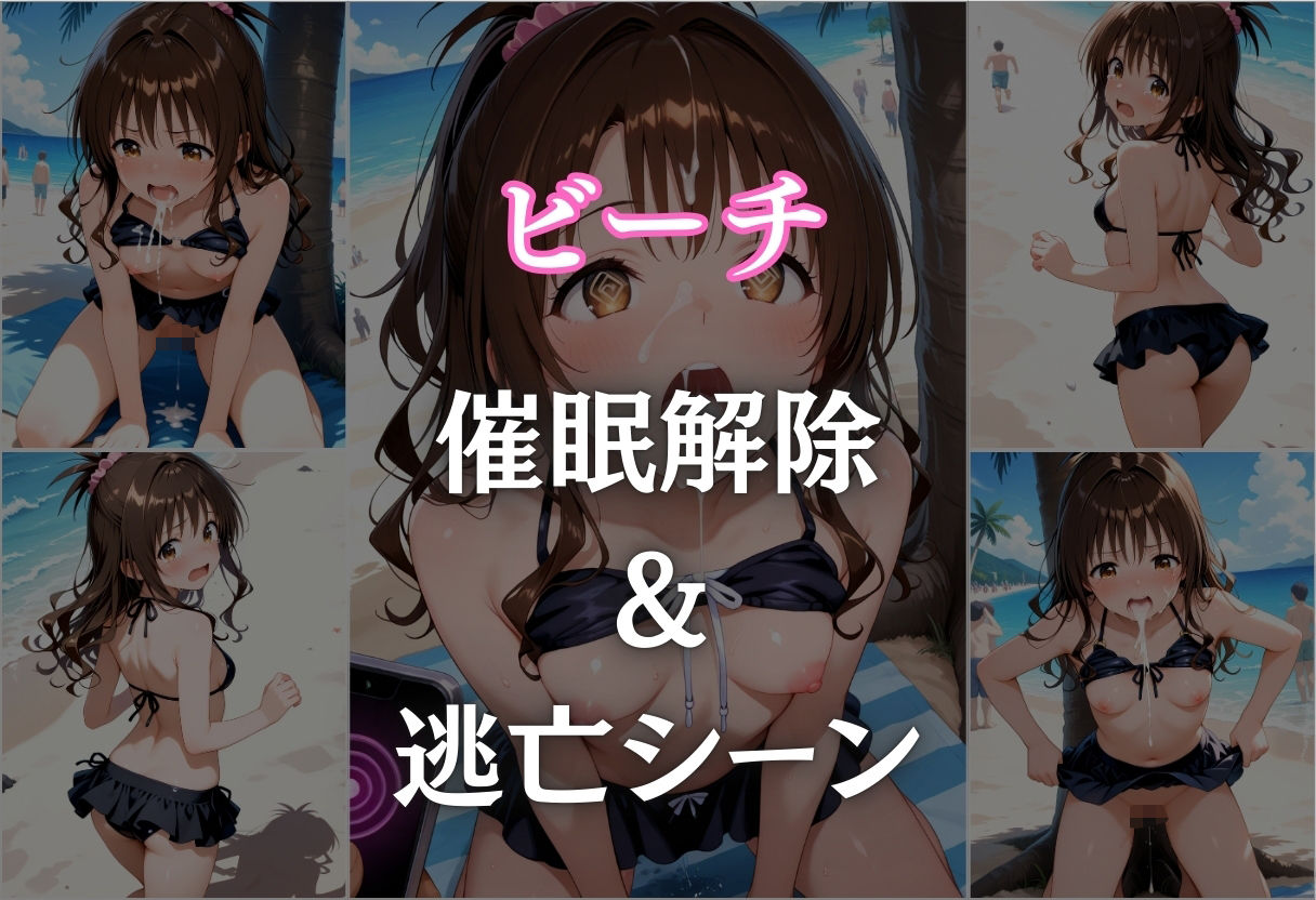 ビーチで催● メチャクチャに犯●れ絶頂する結城美柑。気づいた時には手遅れだった。 サンプル8ページ目