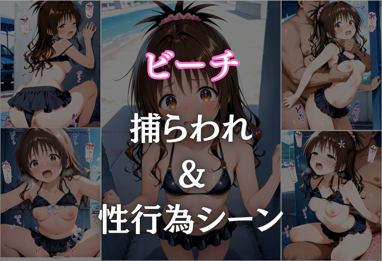ビーチで催● メチャクチャに犯●れ絶頂する結城美柑。気づいた時には手遅れだった。 サンプル9ページ目