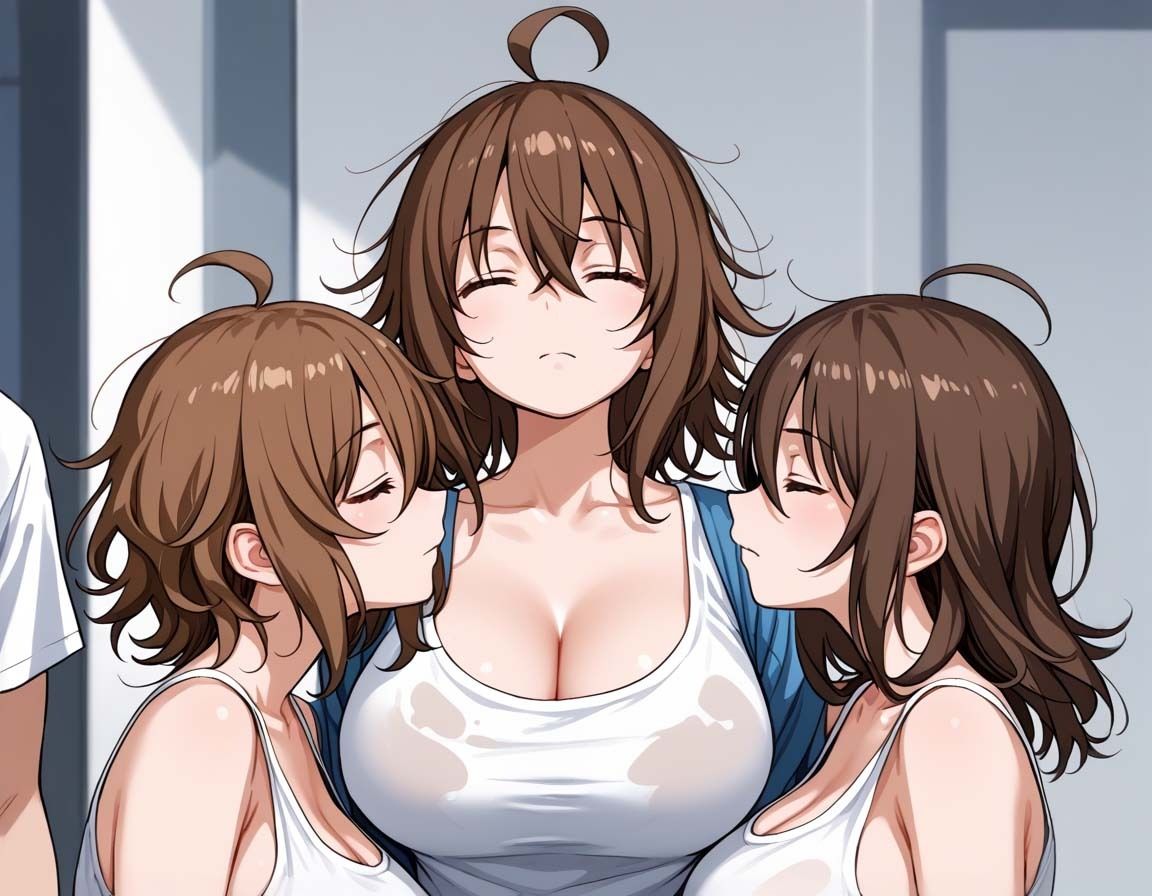 爆乳楽園私たちを好きにしてください サンプル7ページ目
