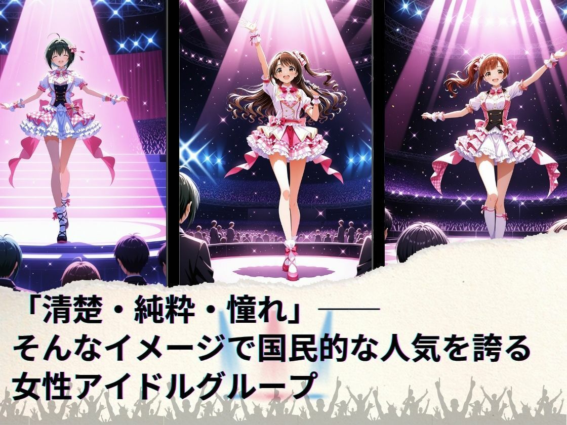 トップアイドルの裏帳簿 〜華やかさの裏に眠る営業記録〜 Cute 中編 サンプル1ページ目