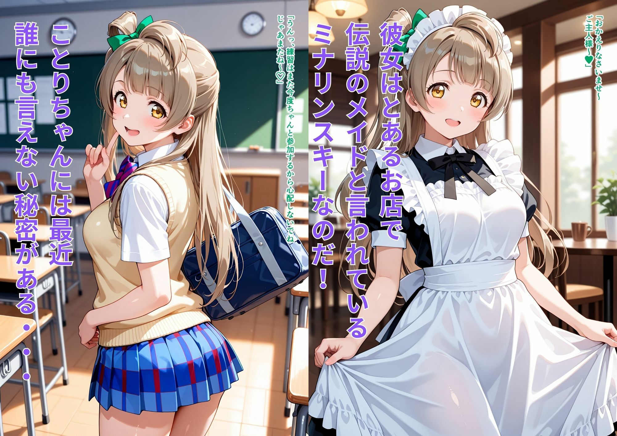 伝説のメイドの初恋  えっちになっちゃったミナリンスキー サンプル1ページ目