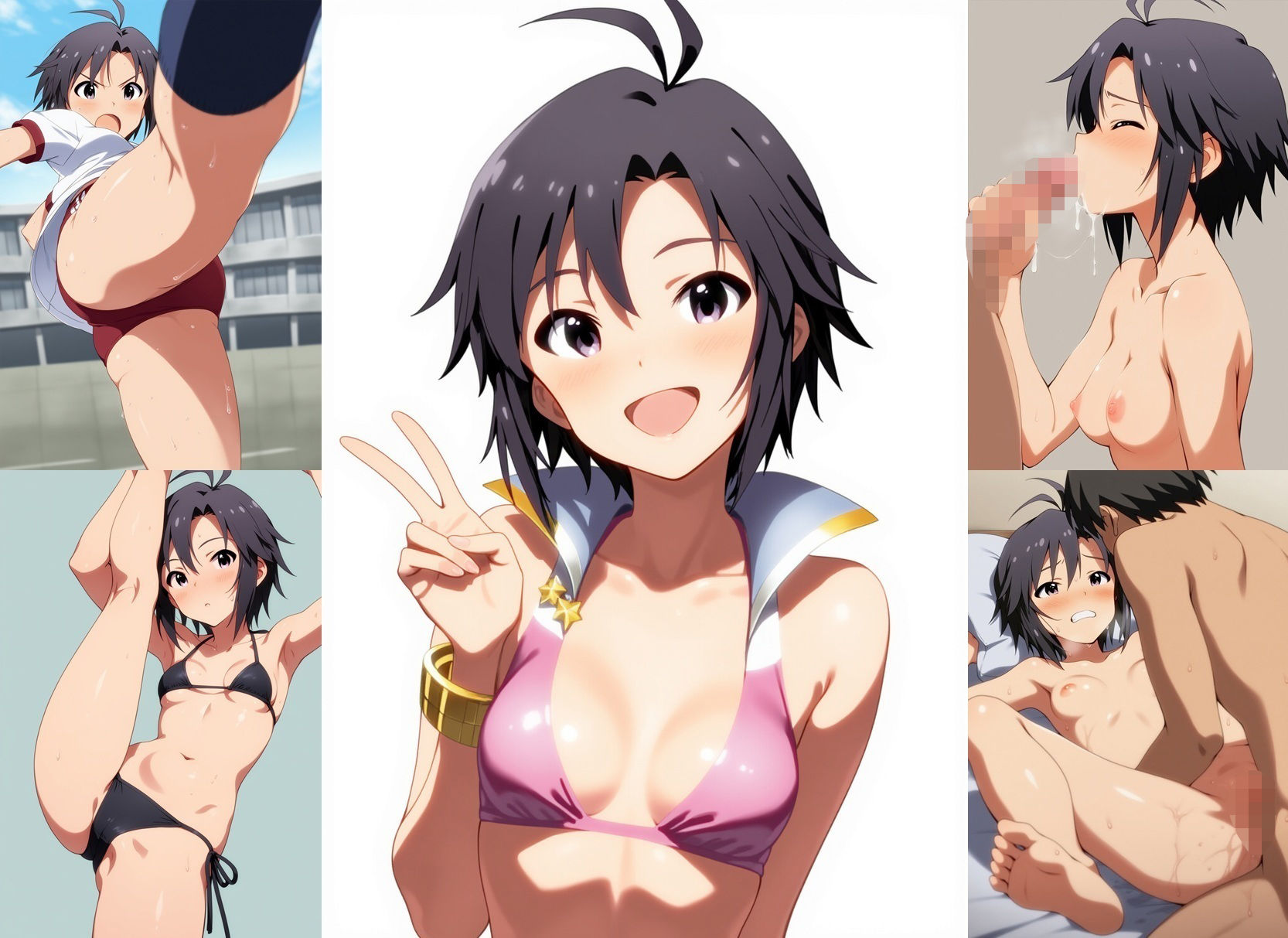 ボクっ娘にわいせつな行為をスル サンプル1ページ目