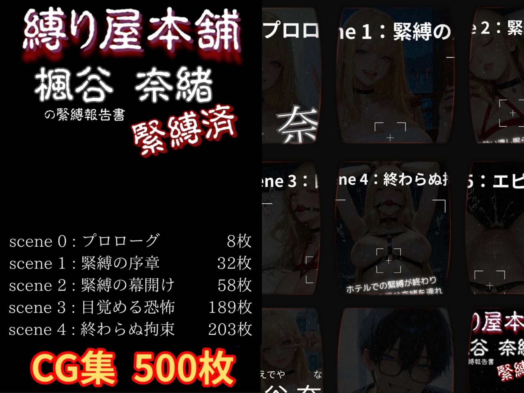 縛り屋本舗〜楓谷奈緒の緊縛報告書 サンプル1ページ目