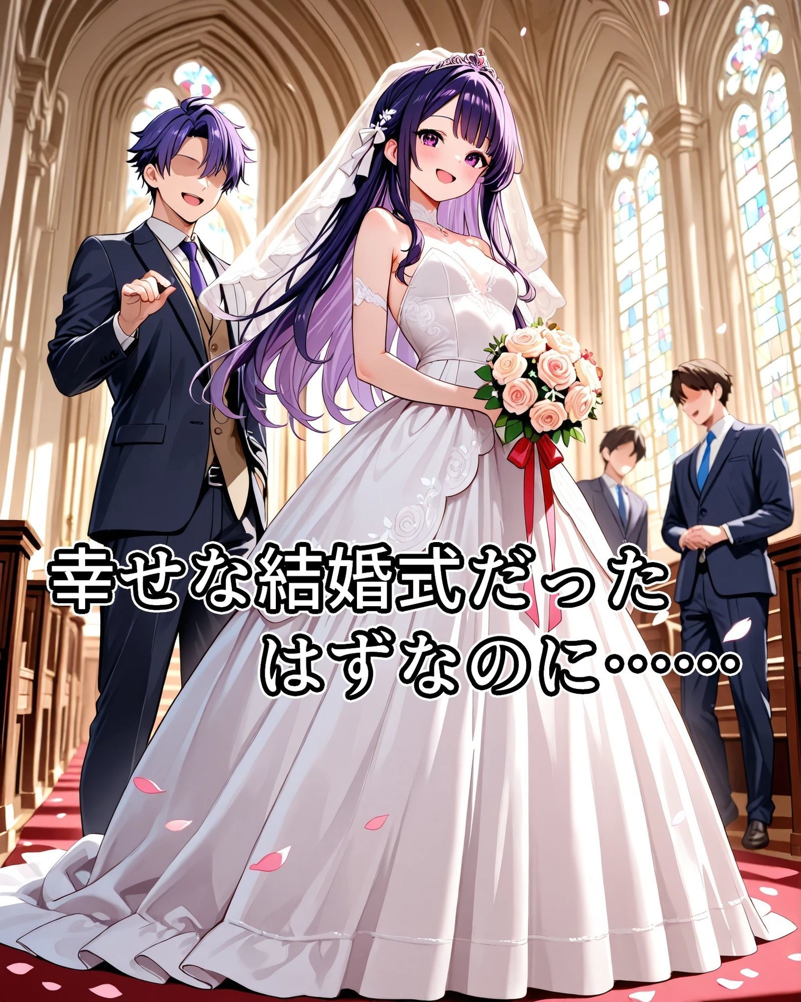 常識改変絶叫ウェディングドレス サンプル1ページ目