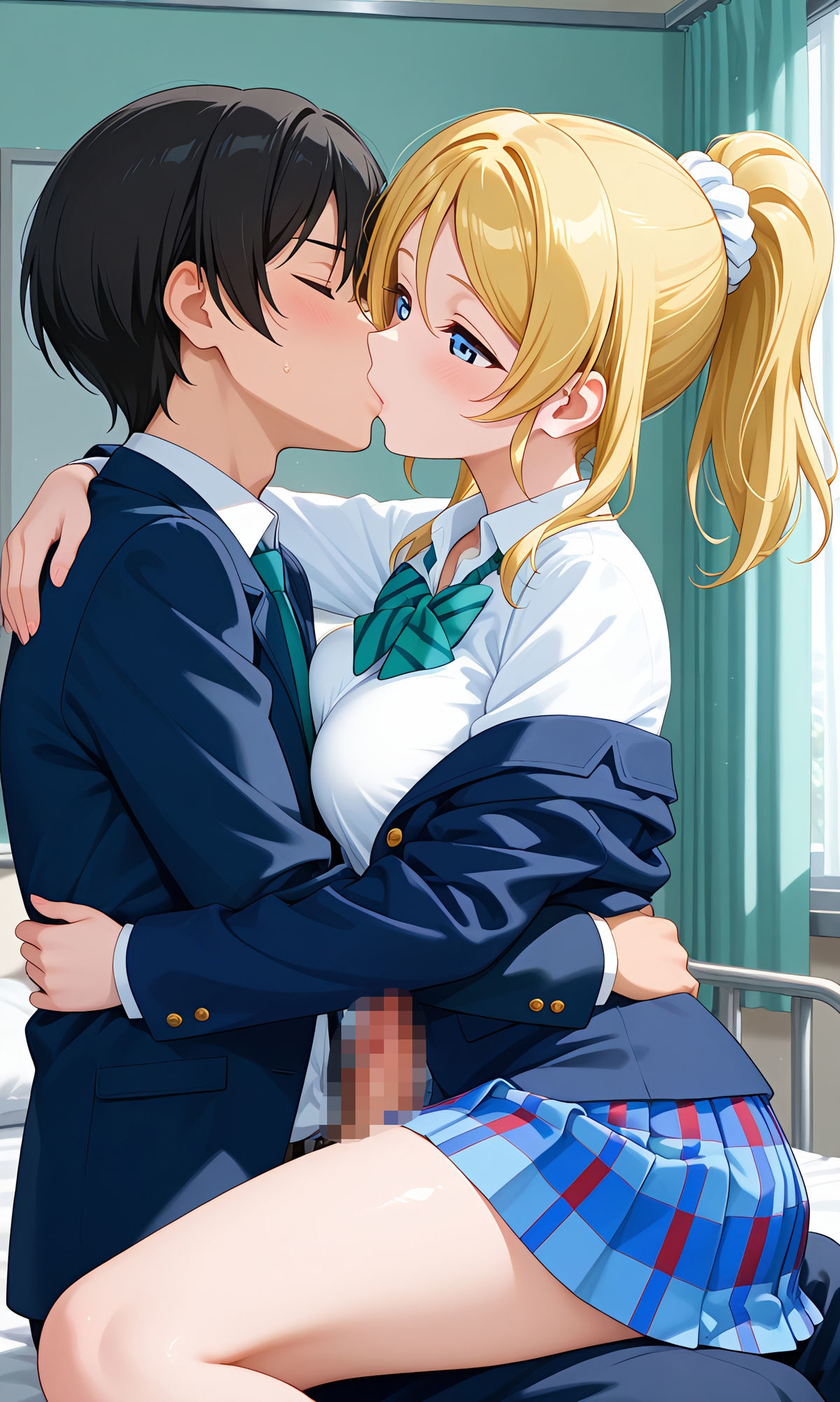 保健室の◯瀬◯里 サンプル1ページ目