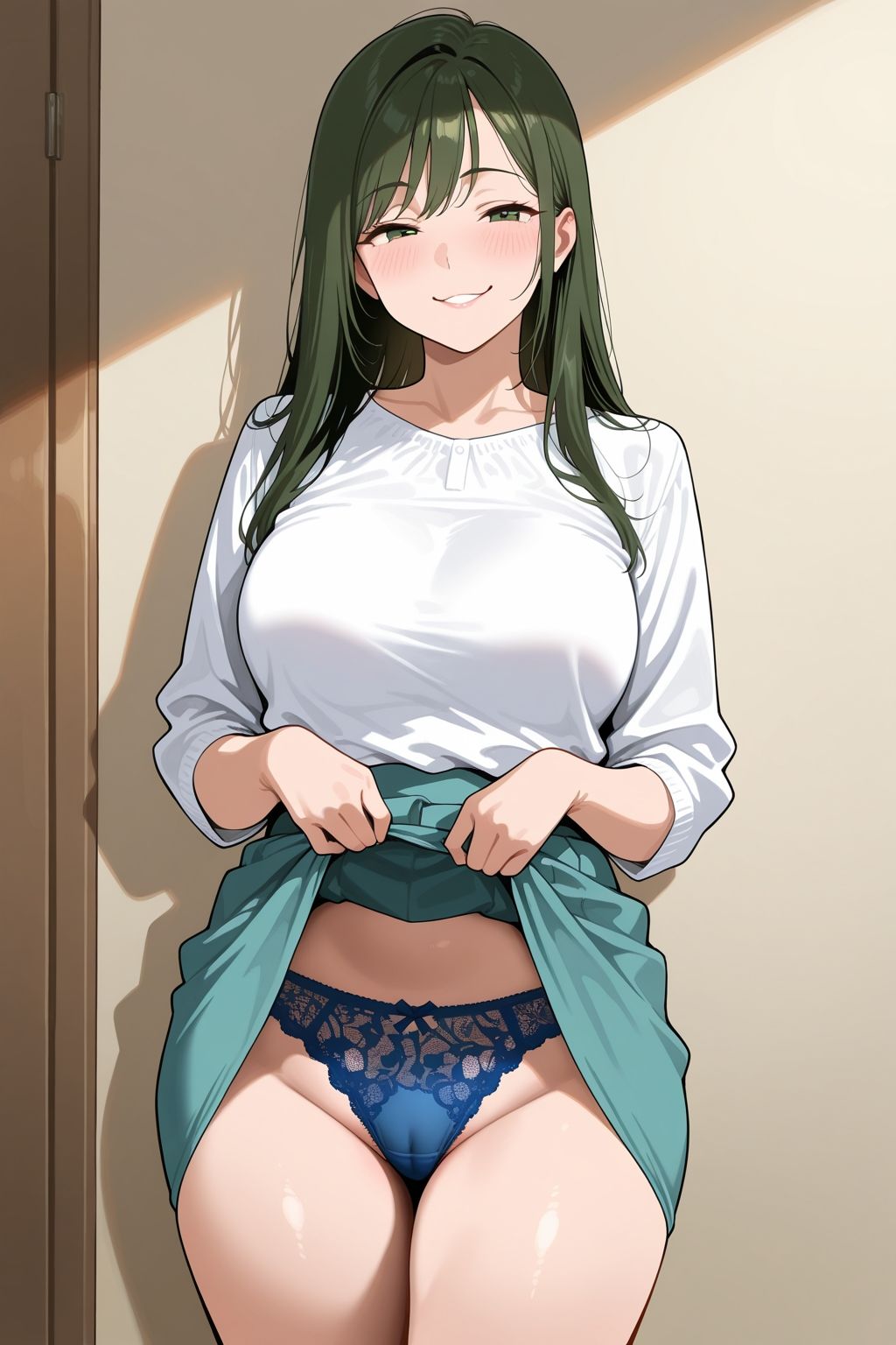 見せつけガールズ☆ スカート上げちゃう編 サンプル10ページ目