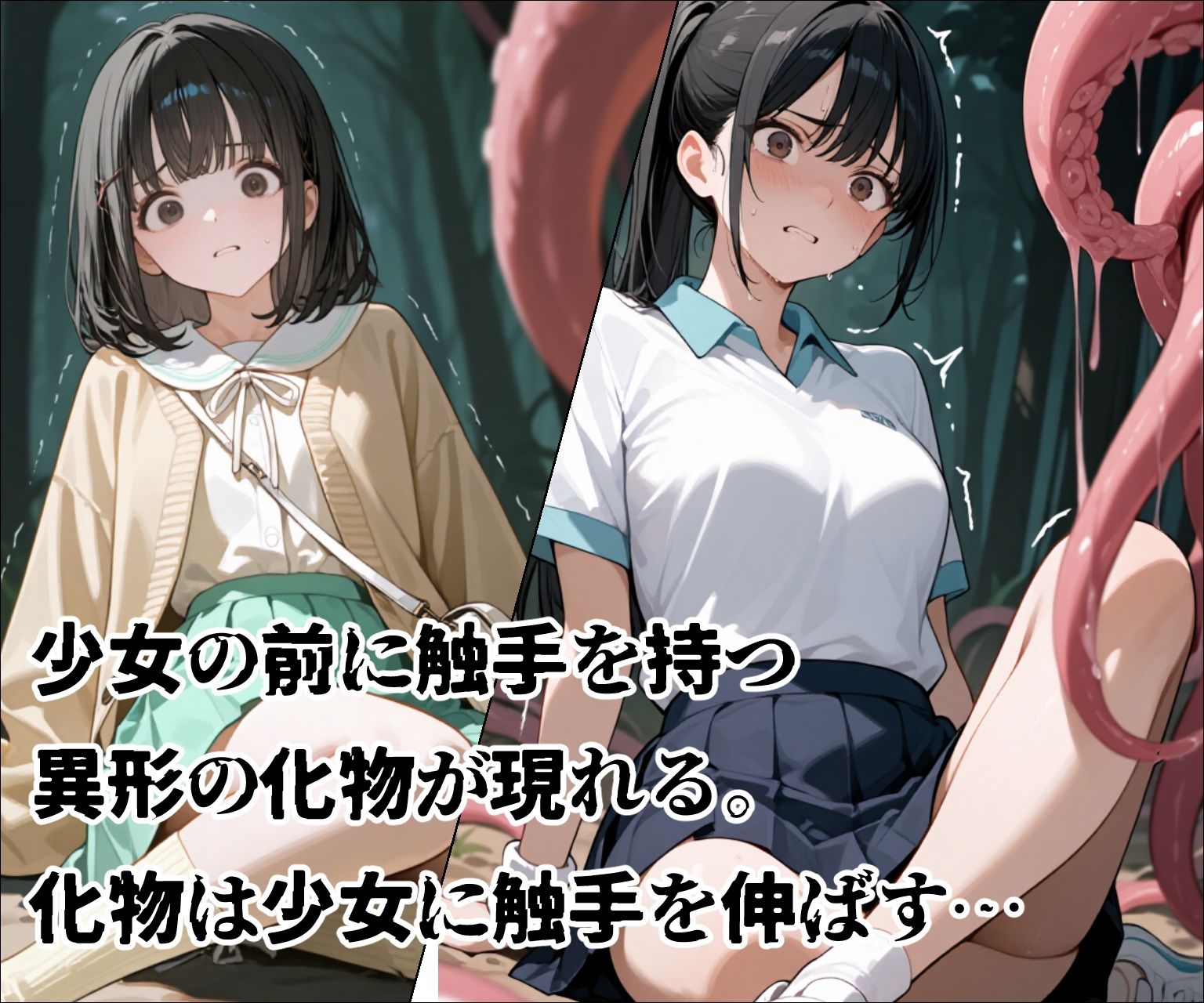 肉壁ノ檻 異形に捕らわれた女の子たちは丸呑みの末、終わらない快楽地獄に堕ちる… サンプル2ページ目