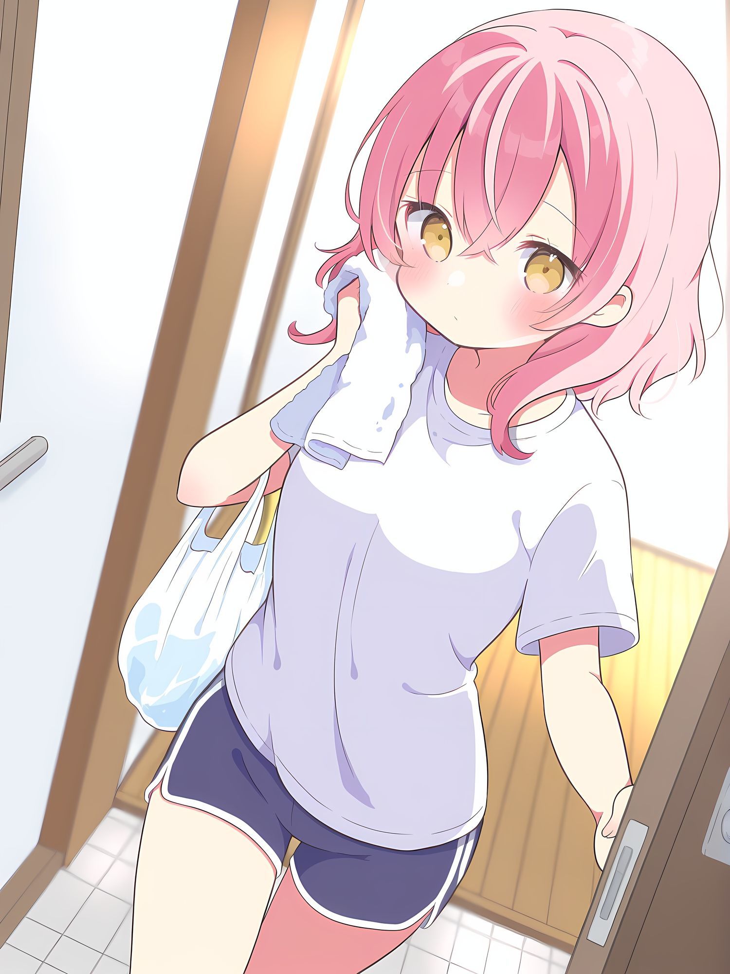 激カワ美少女が男湯に入ってきたぞ！ サンプル1ページ目