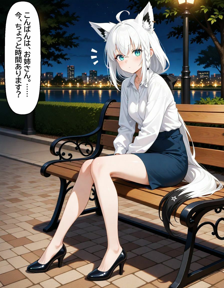 白〇フブキ 〜ナンパなんてと思っていたのに〜 サンプル3ページ目