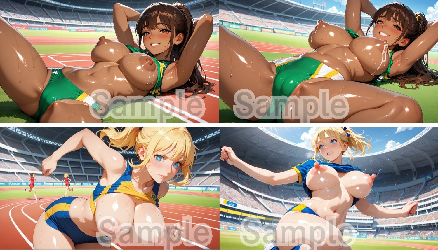 爆乳2025世界陸上:女子選手がエロすぎた結果 サンプル9ページ目