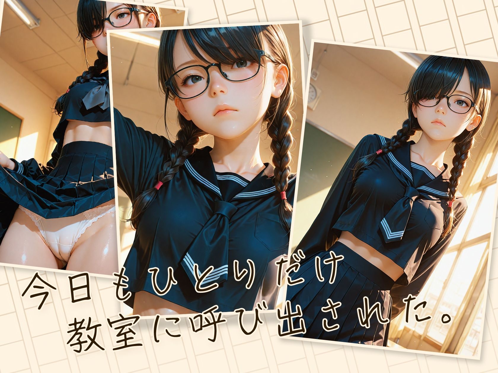 地味な女の子は、茶道部でもいいなり。 サンプル1ページ目