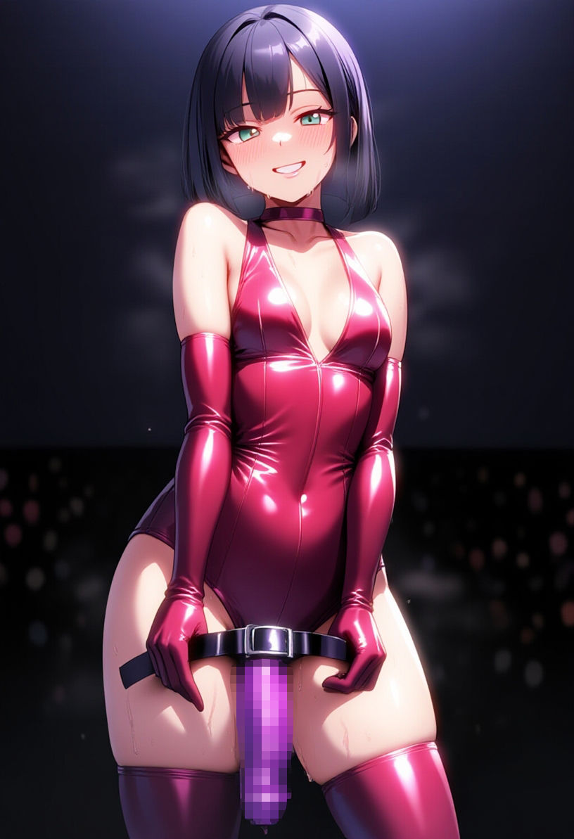BDSMクラブ 美少女AIイラストコレクション1 女王様立ち絵編 サンプル3ページ目