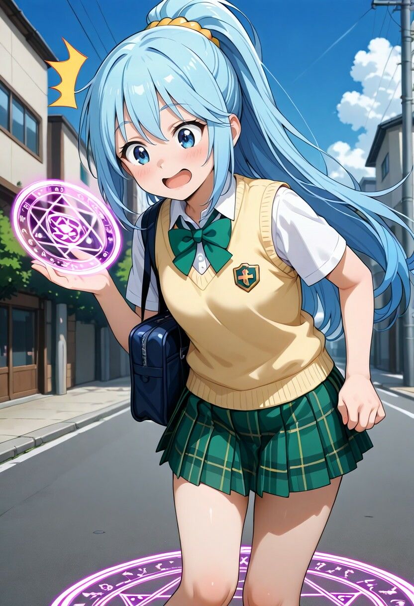 更に異世界転生したら 〜この素晴らしい性界〜 Ver.あきゅ サンプル2ページ目