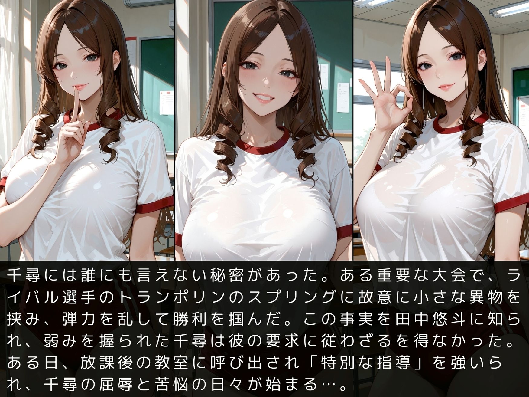 放課後の性指導 〜宮野千尋の禁断の記録-ハメ撮り サンプル4ページ目