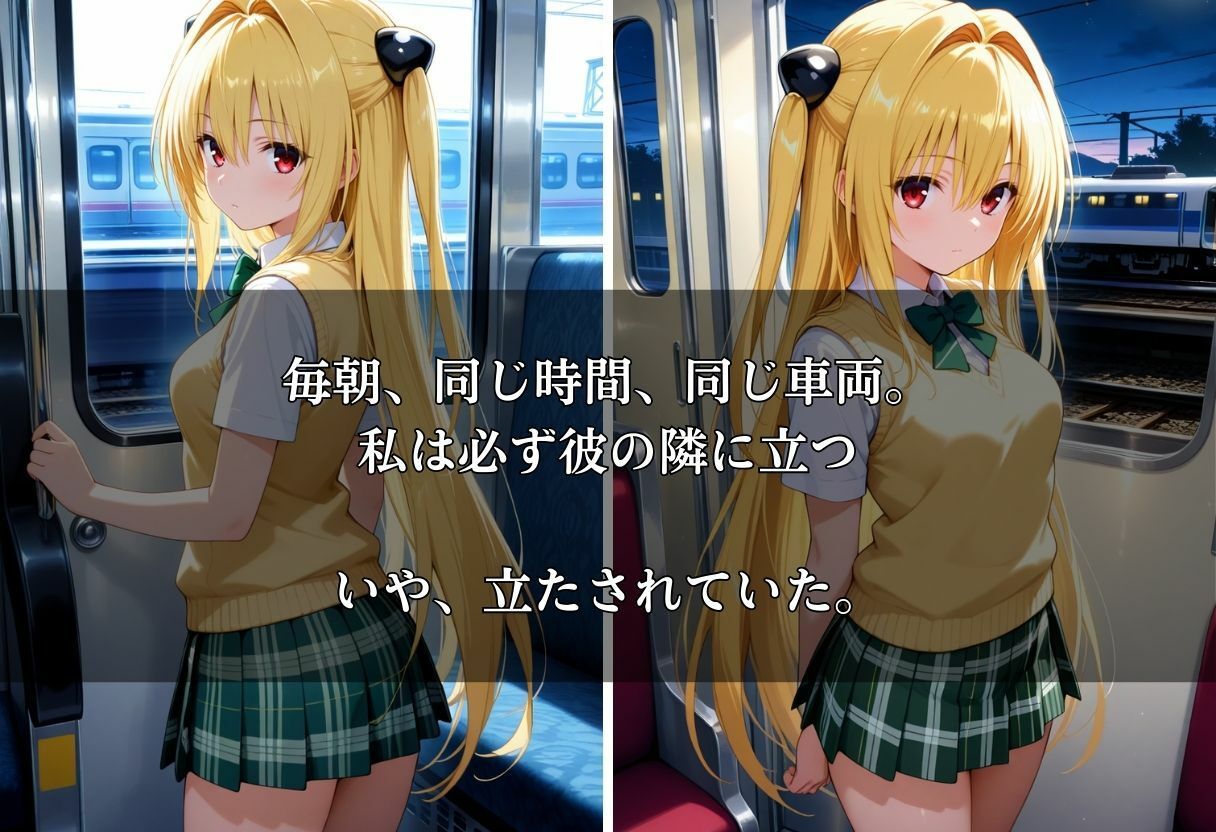 通勤電車で犯●れ続け、妊娠した私 〜金色の闇〜 サンプル1ページ目