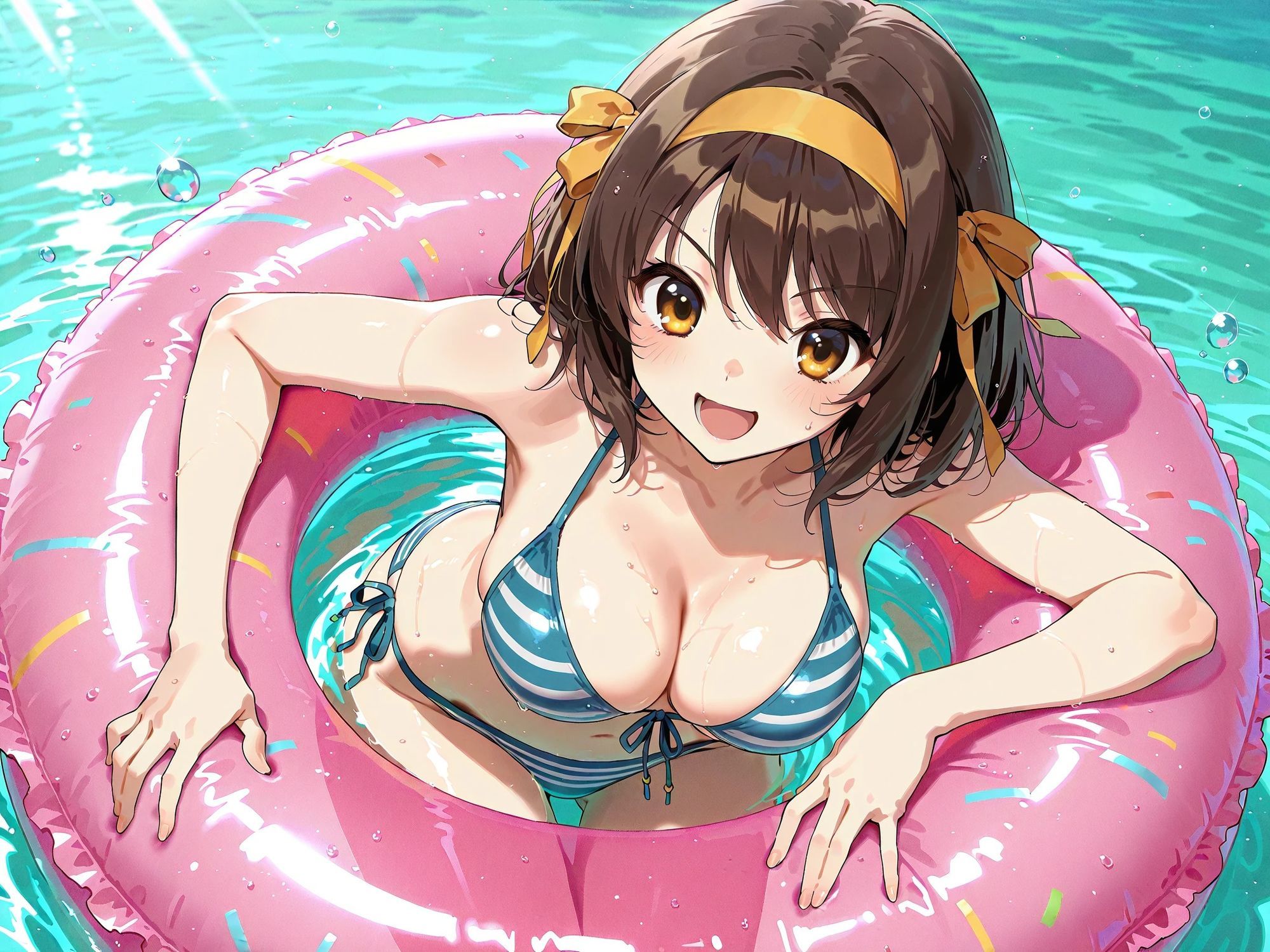 涼宮ハルヒの平凡な夏休み サンプル1ページ目