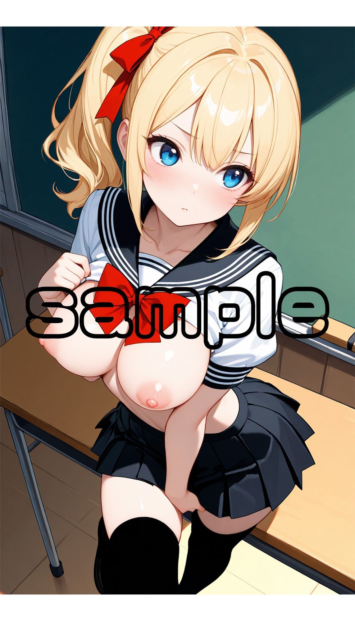 （画集）制服JKを見る！（縦型） サンプル3ページ目
