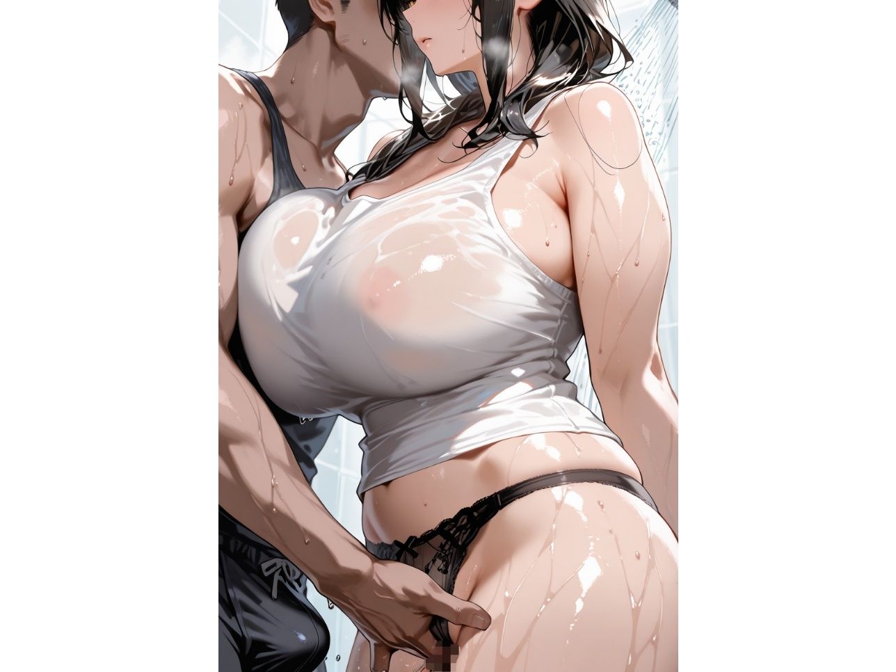 汗だくSEXで堕ちる友達の爆乳母さん サンプル7ページ目