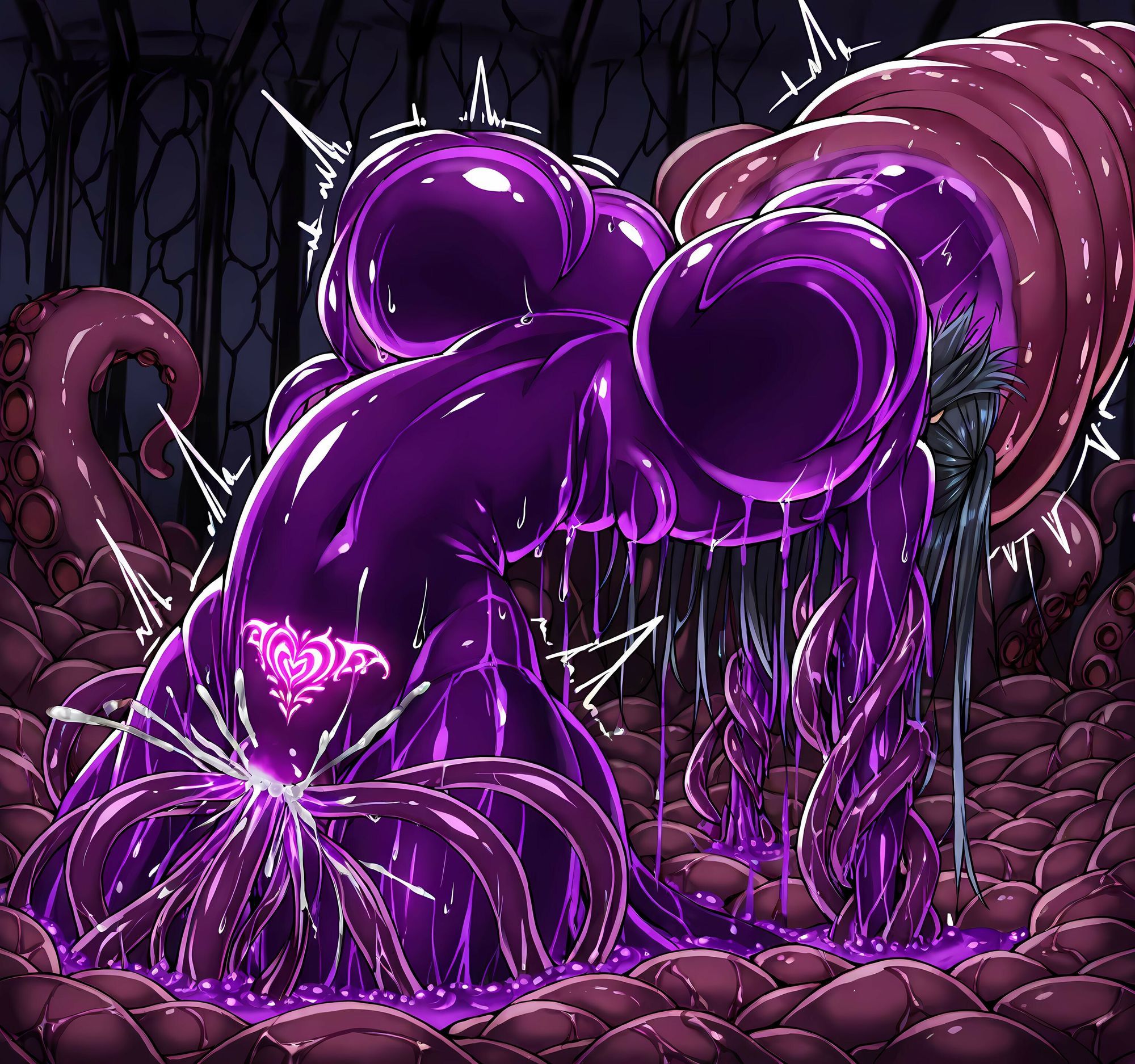 アトゥ洗脳丸呑み悪堕ち〜淫魔化搾精〜 サンプル7ページ目