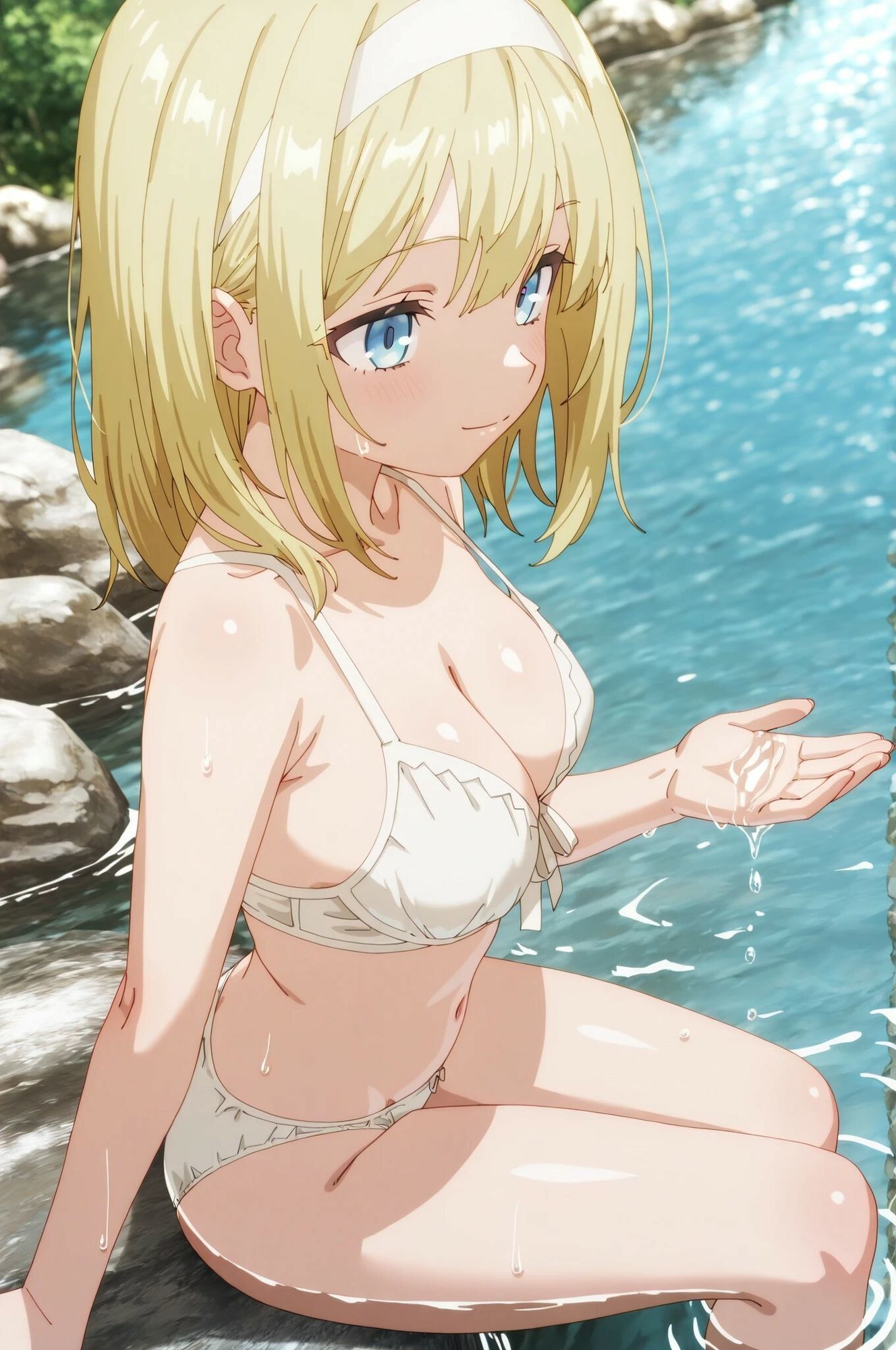 マジック風味  川で洗濯してたのに サンプル2ページ目