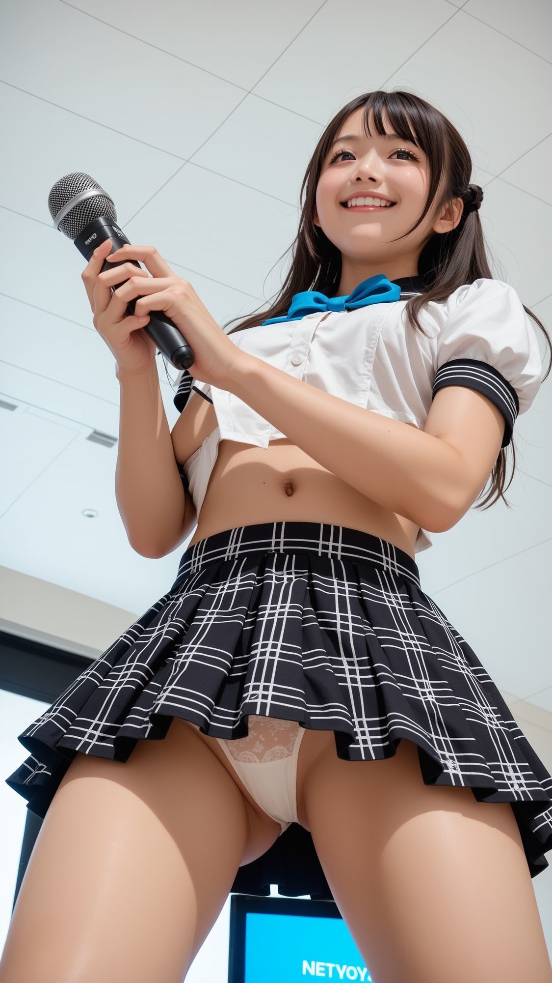 【動画】最前列パンチラアイドルステージ サンプル3ページ目