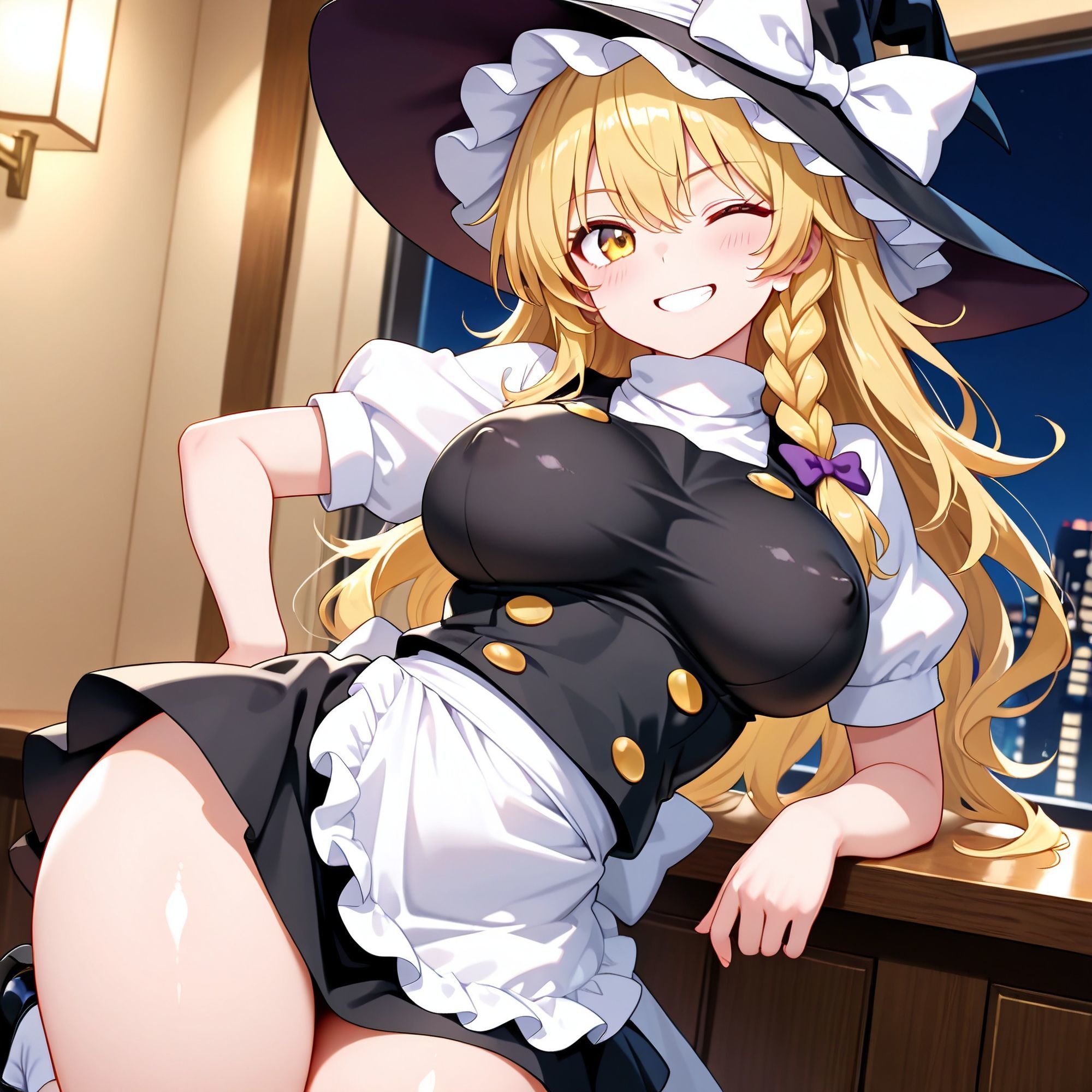 【東方Project】ホテル幻想郷（霧雨魔理沙ver） サンプル1ページ目