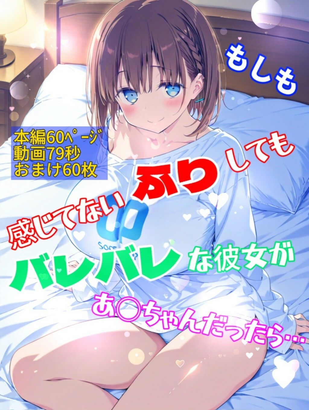 もしも、感じてないフリしてもバレバレな彼女があ○ちゃんだったら サンプル1ページ目