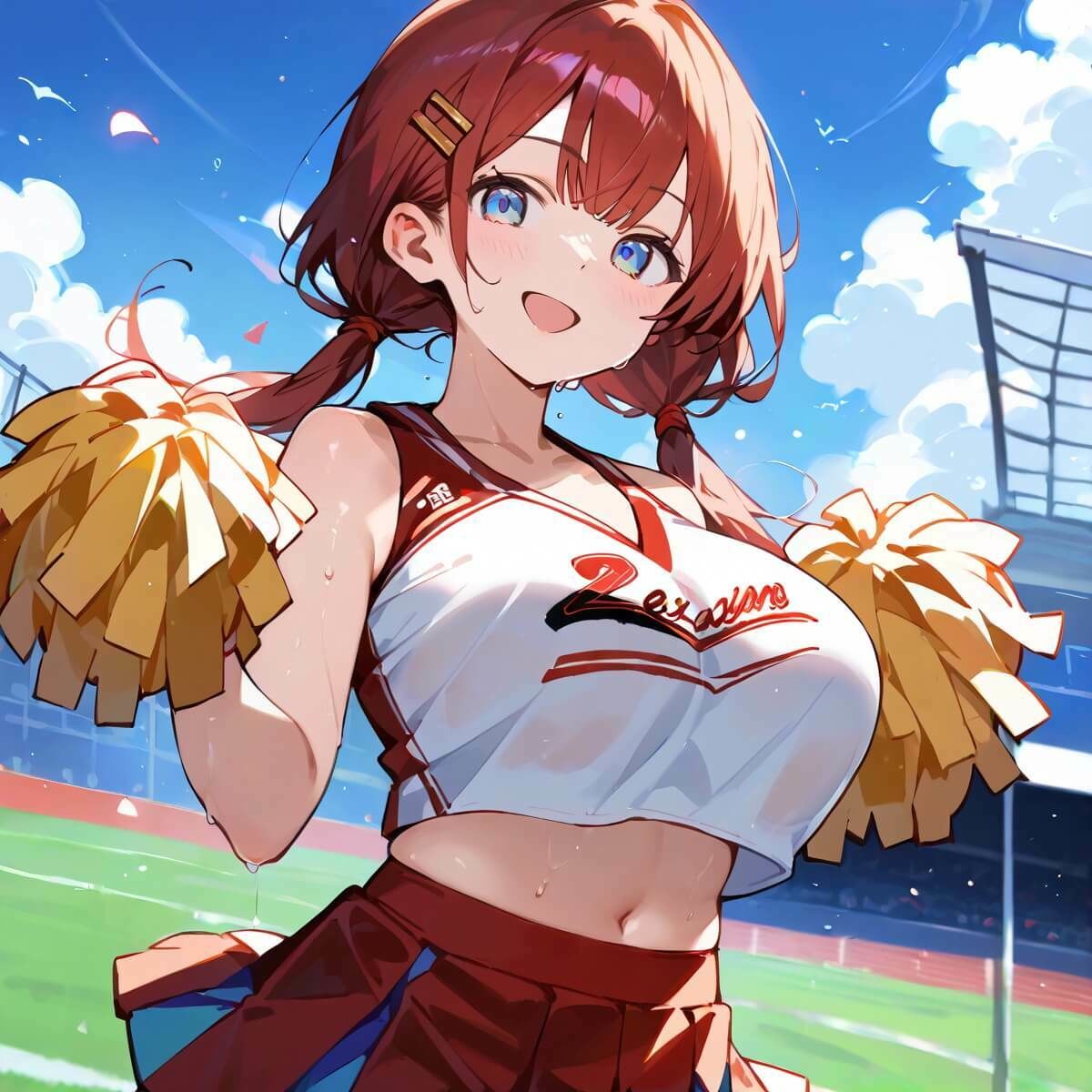 応援だけじゃ、物足りない！！エールは体で送ります！！！4【厳選CG210枚収録】 サンプル3ページ目
