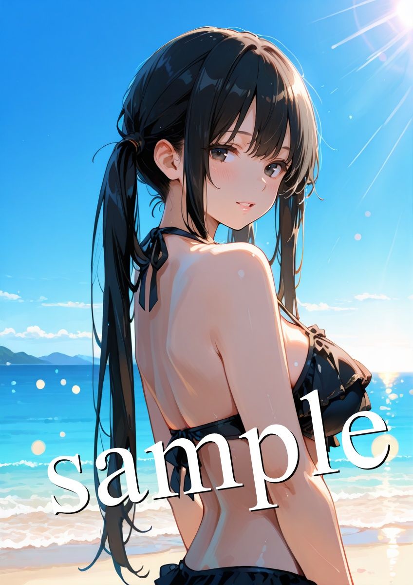 ここあの水着な一日 サンプル1ページ目