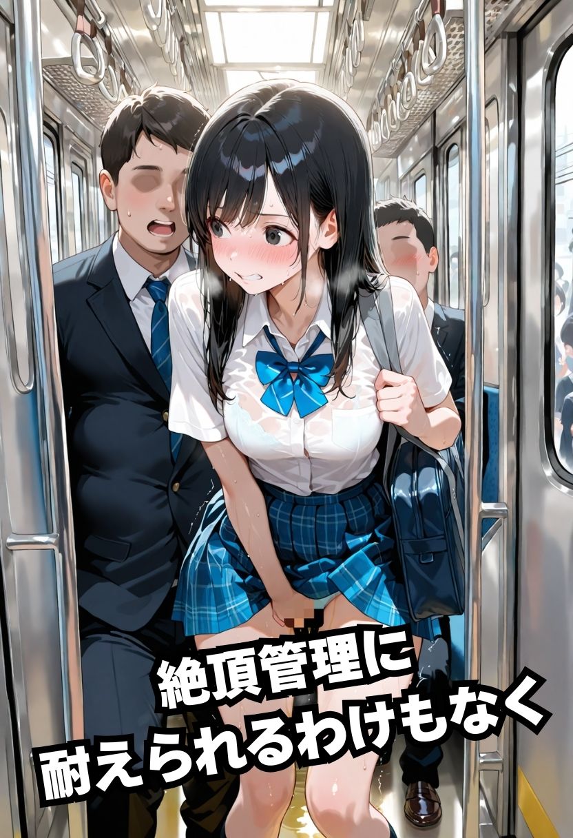 電車で雑魚マンコに絶頂管理！！ サンプル3ページ目
