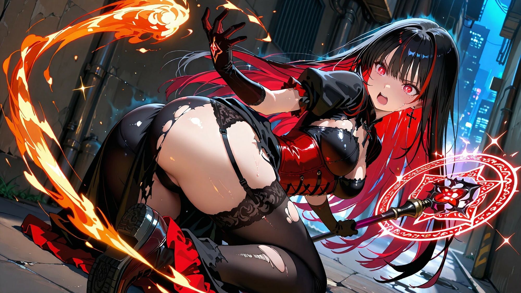 僕と契約した魔法少女がオークに凌●される vol.3 サンプル3ページ目
