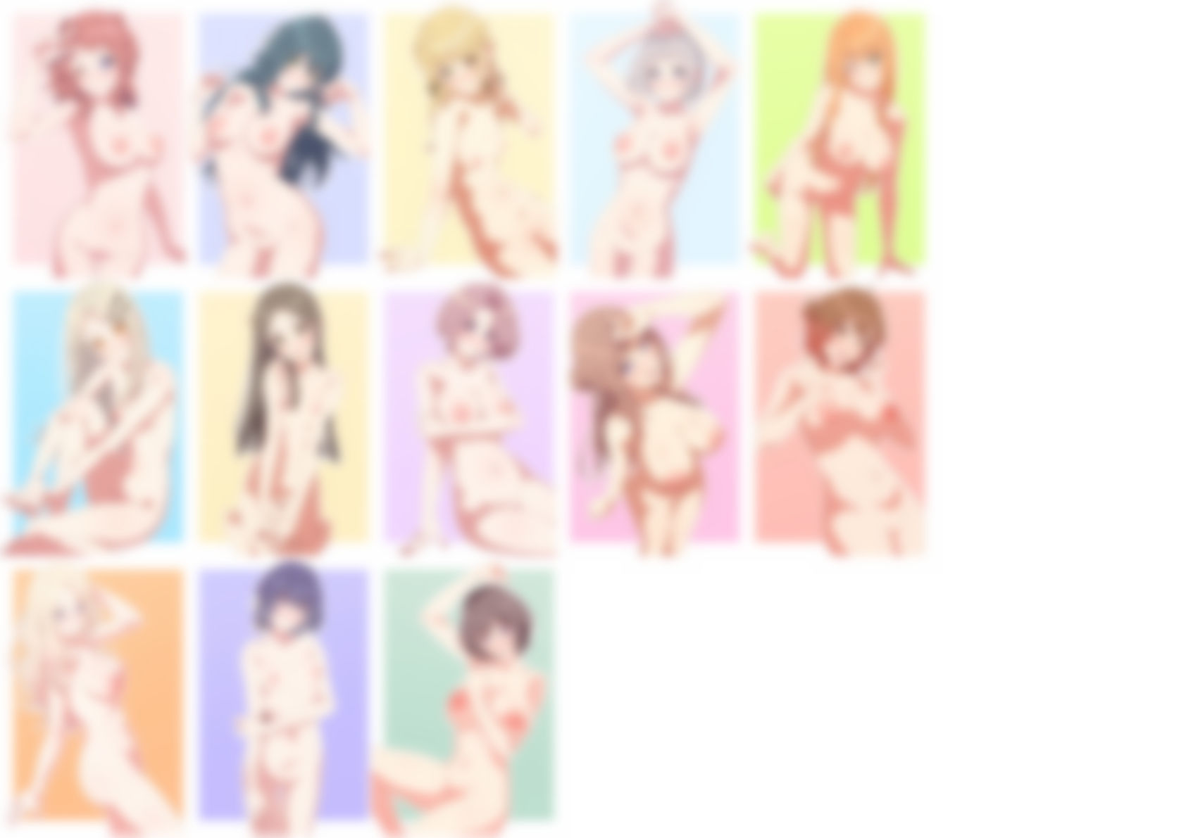 学園アイドルお宝写真集 サンプル2ページ目