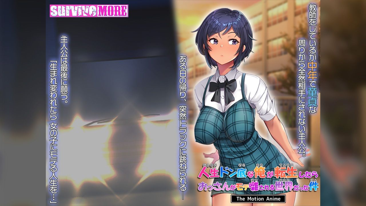 人生ドン底な俺が転生したらおっさんがモテ囃される世界だった件  The Motion Anime サンプル1ページ目