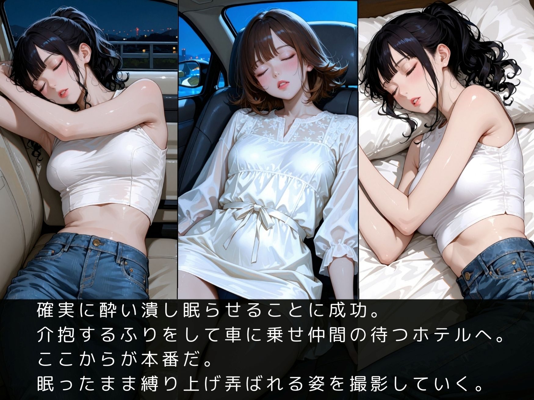 縛り屋本舗〜蒼井 知沙と椎名 葵彩の緊縛報告書 サンプル7ページ目