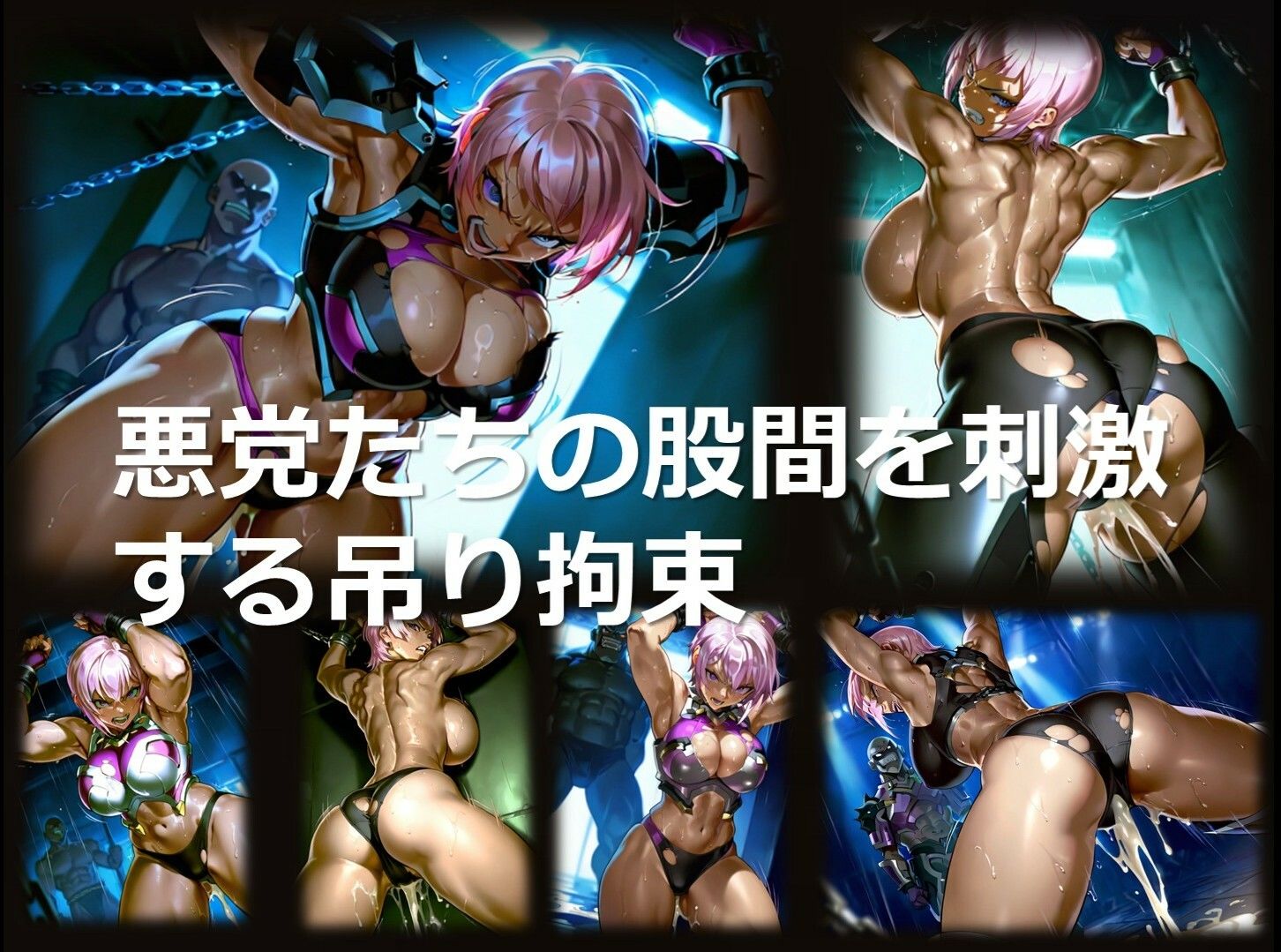 スーパーヒロイン L 第3章 〜拘束〜 サンプル1ページ目