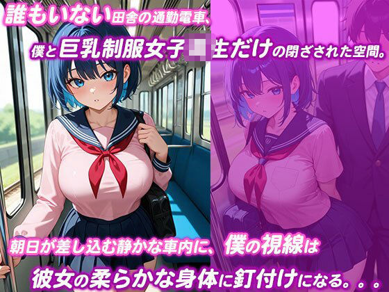 痴●電車 制服女子に中出しセックス サンプル1ページ目