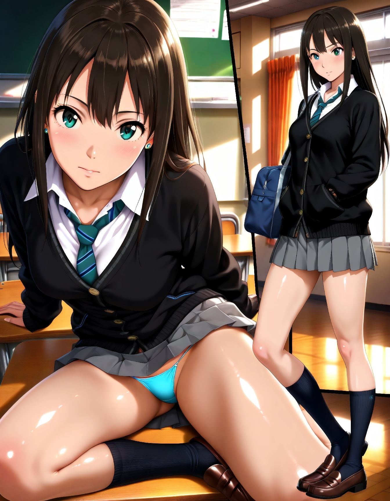 渋〇凛パンチラ集_001 サンプル8ページ目