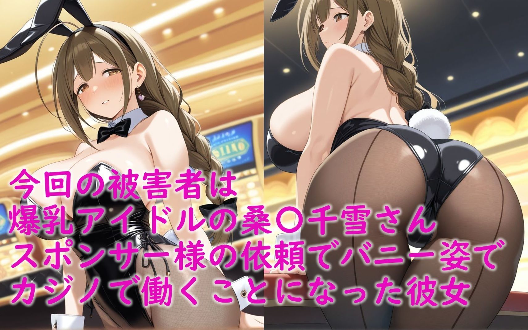 桑山千雪_バニー姿で接待＆踊り子衣装でストリップ枕営業 サンプル2ページ目