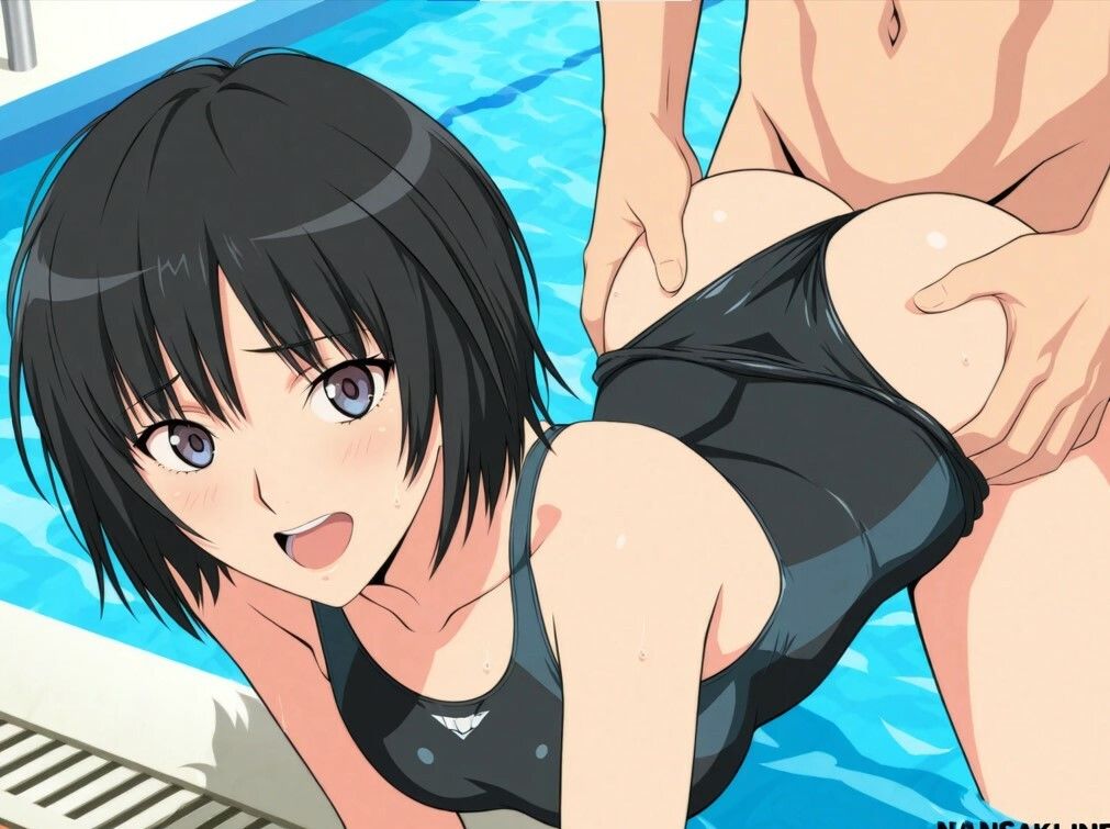 水泳部のエースの後輩ヒロインと・・・■妄想彼女 サンプル2ページ目
