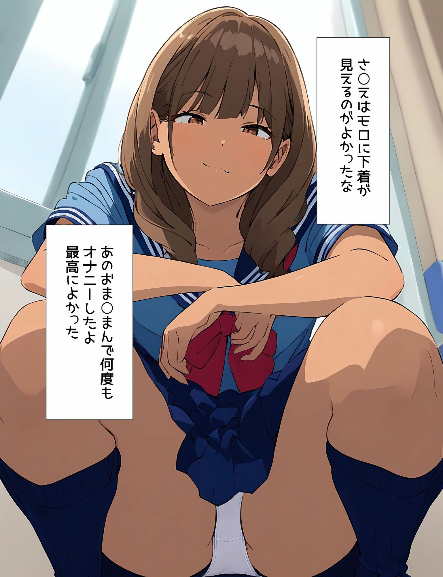 僕は徹底的にしゃがみパンチラを愛している サンプル3ページ目