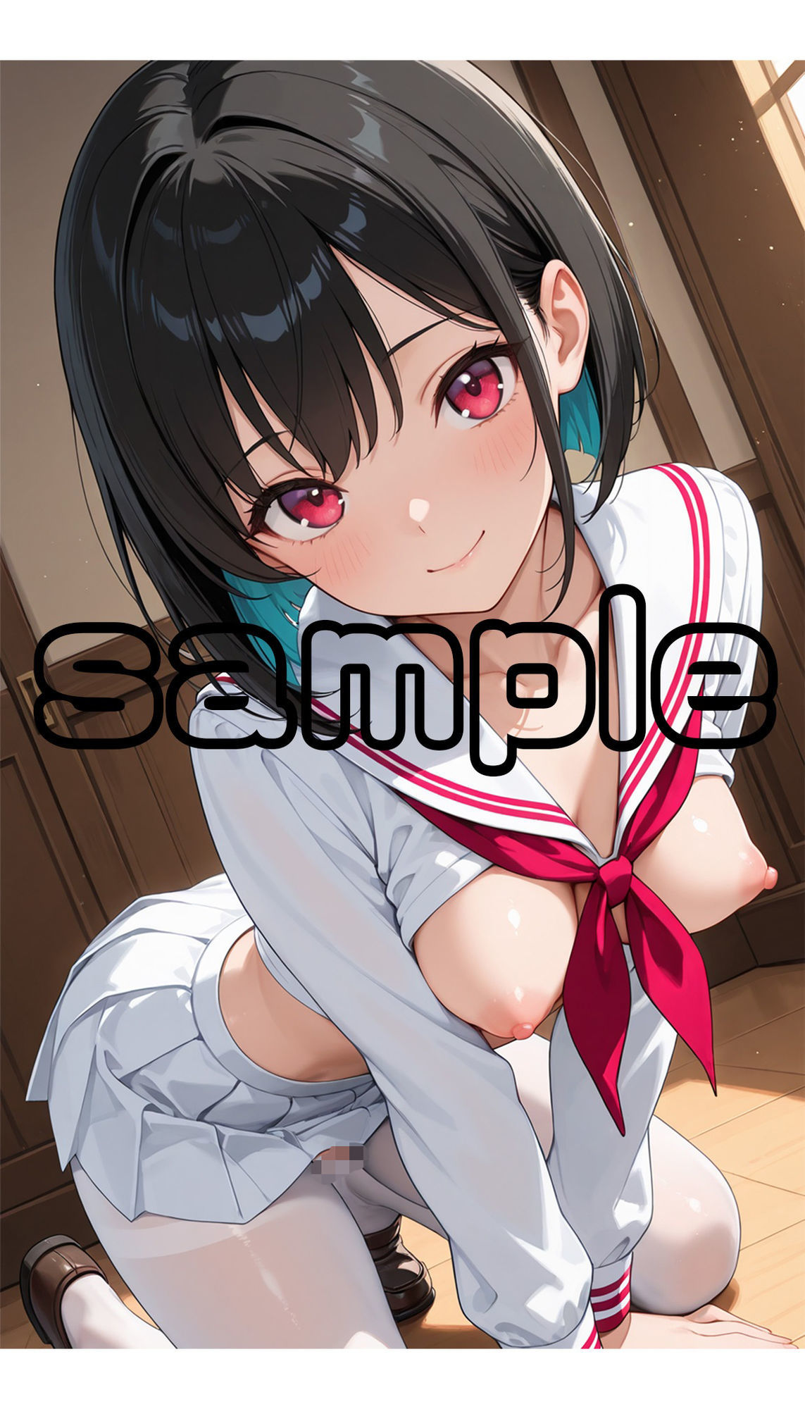 （画集）制服JKを見る！2（縦型） サンプル1ページ目