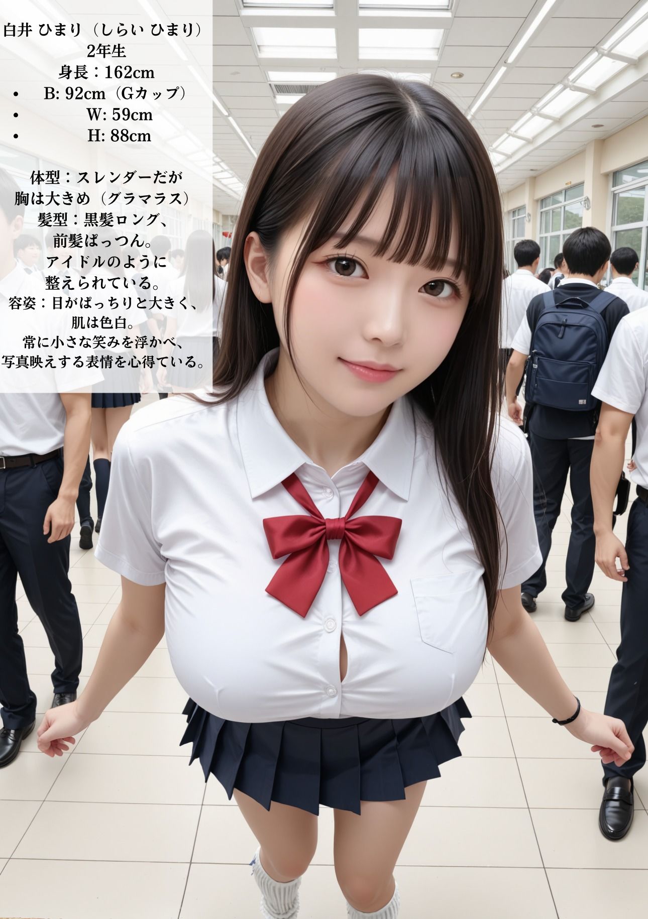 催淫洗脳            学校パンフモデル    広報活動 サンプル3ページ目