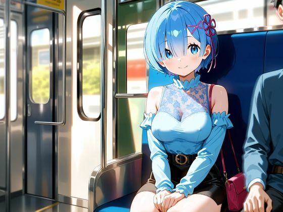 レムと付き合えたので朝から晩までイチャイチャSEX（デート編もあり） サンプル1ページ目