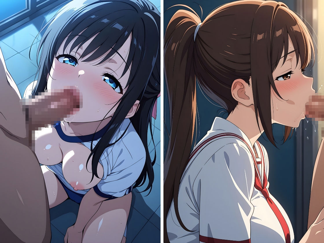 マジでエロすぎるJKガールズの性事情 〜フェラ大好き娘が大集合編〜 サンプル2ページ目