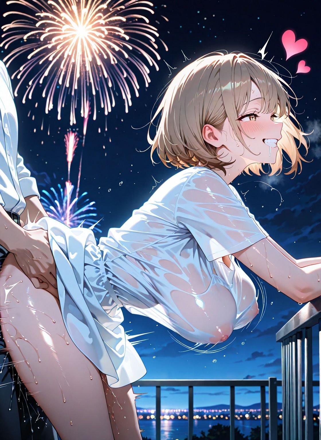 新婚生活は24時間エッチ三昧〜朝昼夜、いつでも求め合う蜜月のセックスライフ〜 サンプル7ページ目