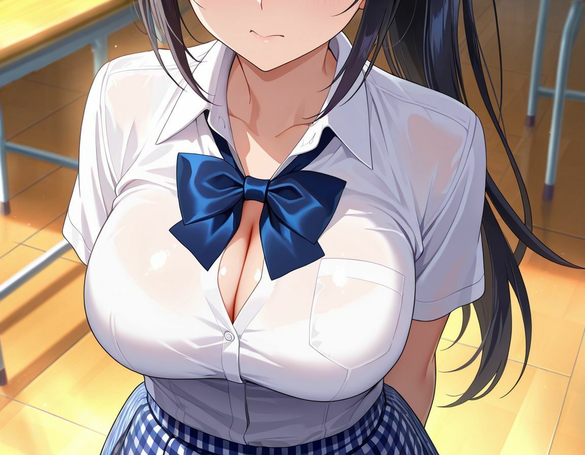 爆乳ちゃんはみんなの性処理おもちゃ サンプル1ページ目
