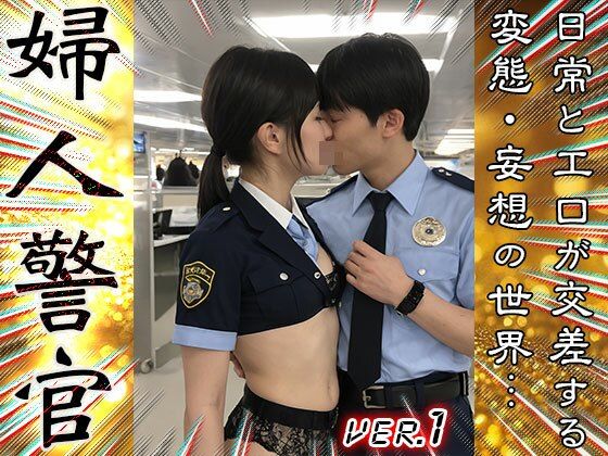 【 AIスナップ写真集 】婦人警官 1 サンプル2ページ目