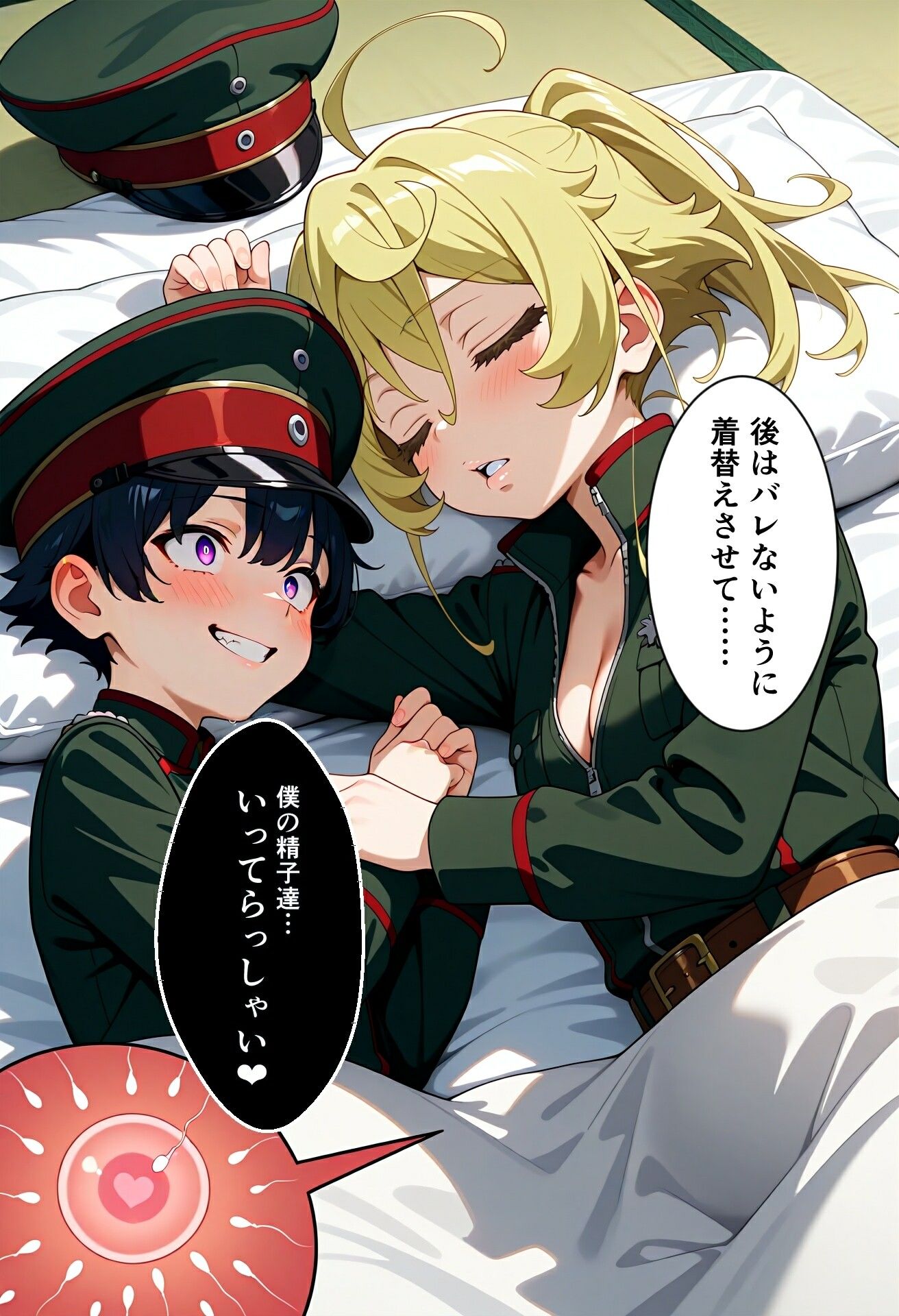 〇女戦記のヒロイン達を好き勝手にする本 サンプル10ページ目