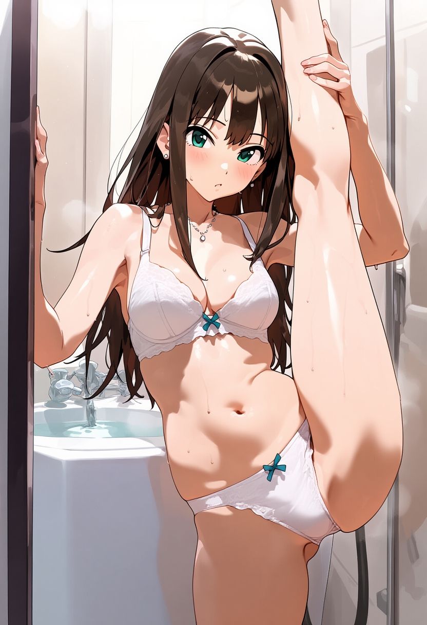 大きなおしりが魅力のアイドル！渋〇凛ちゃんのお風呂でお着がえ！（291枚） サンプル4ページ目