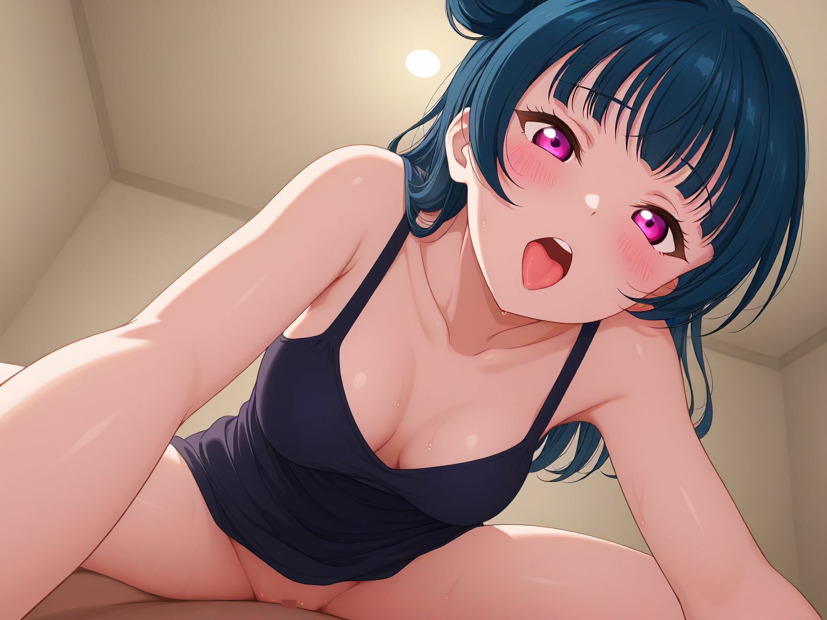 ラ〇ライブ！  津〇善〇【目が合うだけで催●支配＆至福の絶頂体験】 サンプル9ページ目